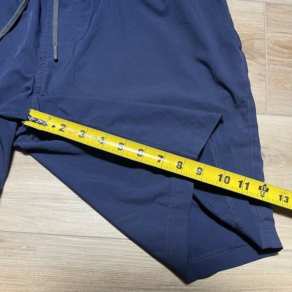 Rhône Dark Blue Unlined Athletic Shorts Inseam 8.5” - Men Size Large - Picture 12 of 13